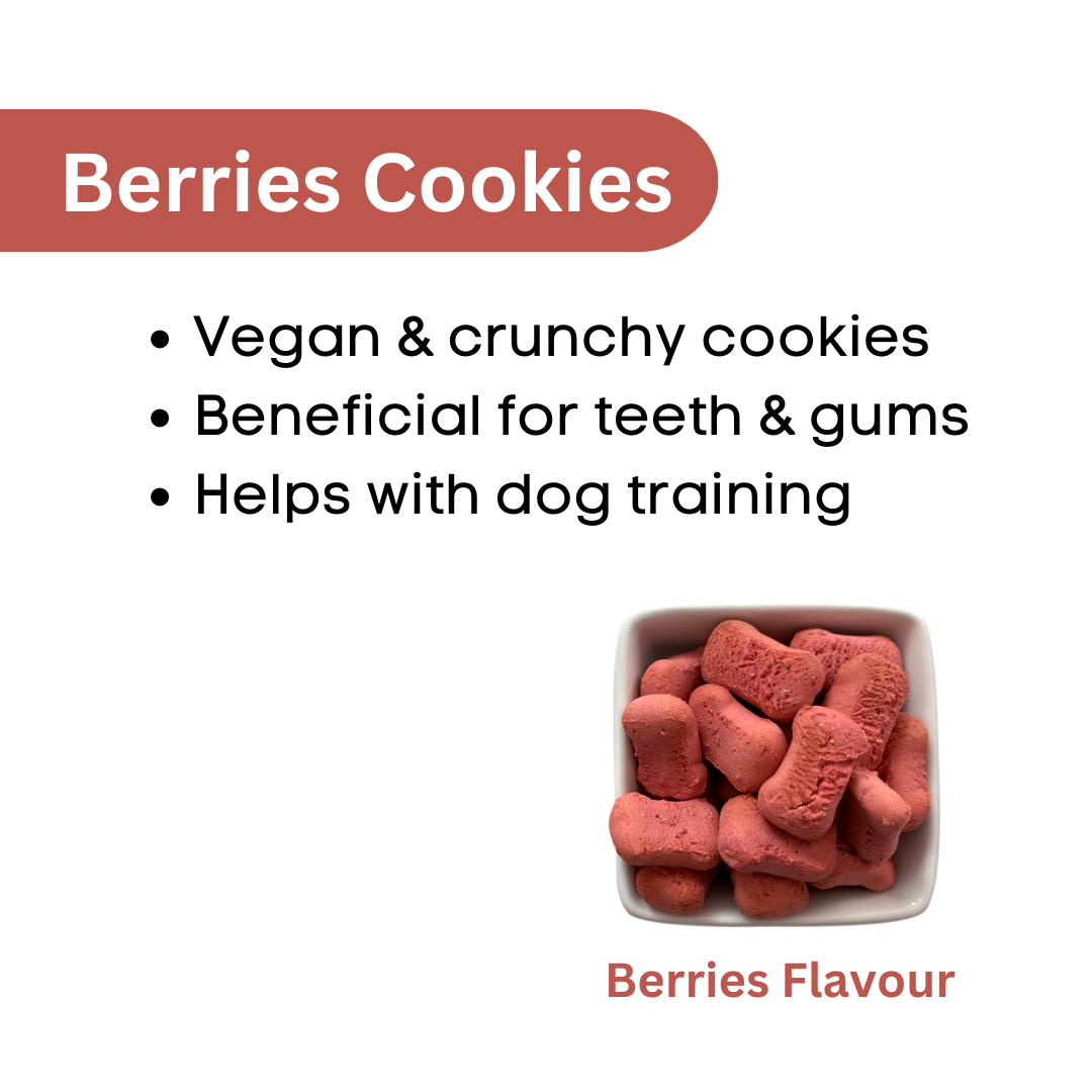 Ami Dog Cookies ~ Berries