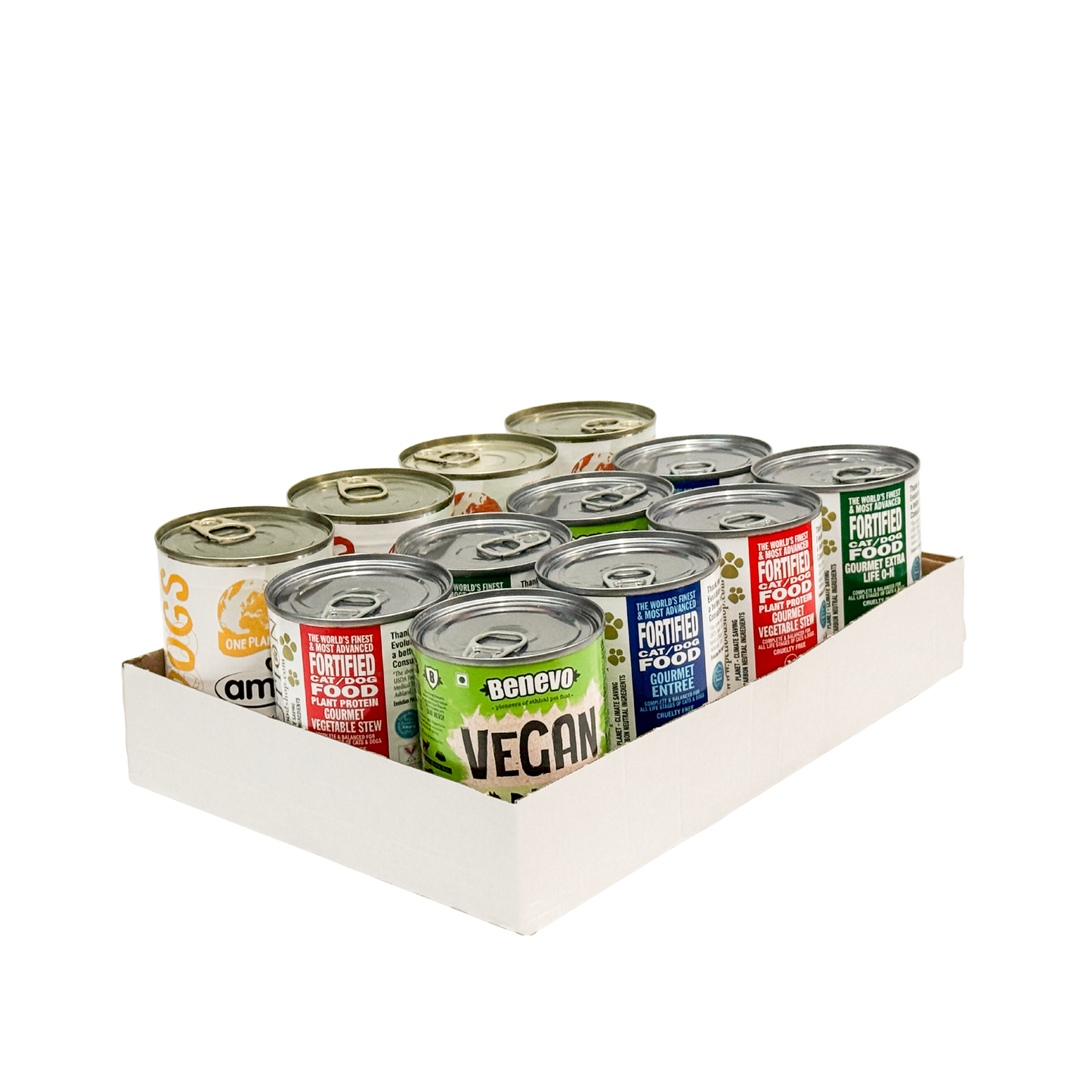 Assorted Vegan Cans for Dogs - 12-pack