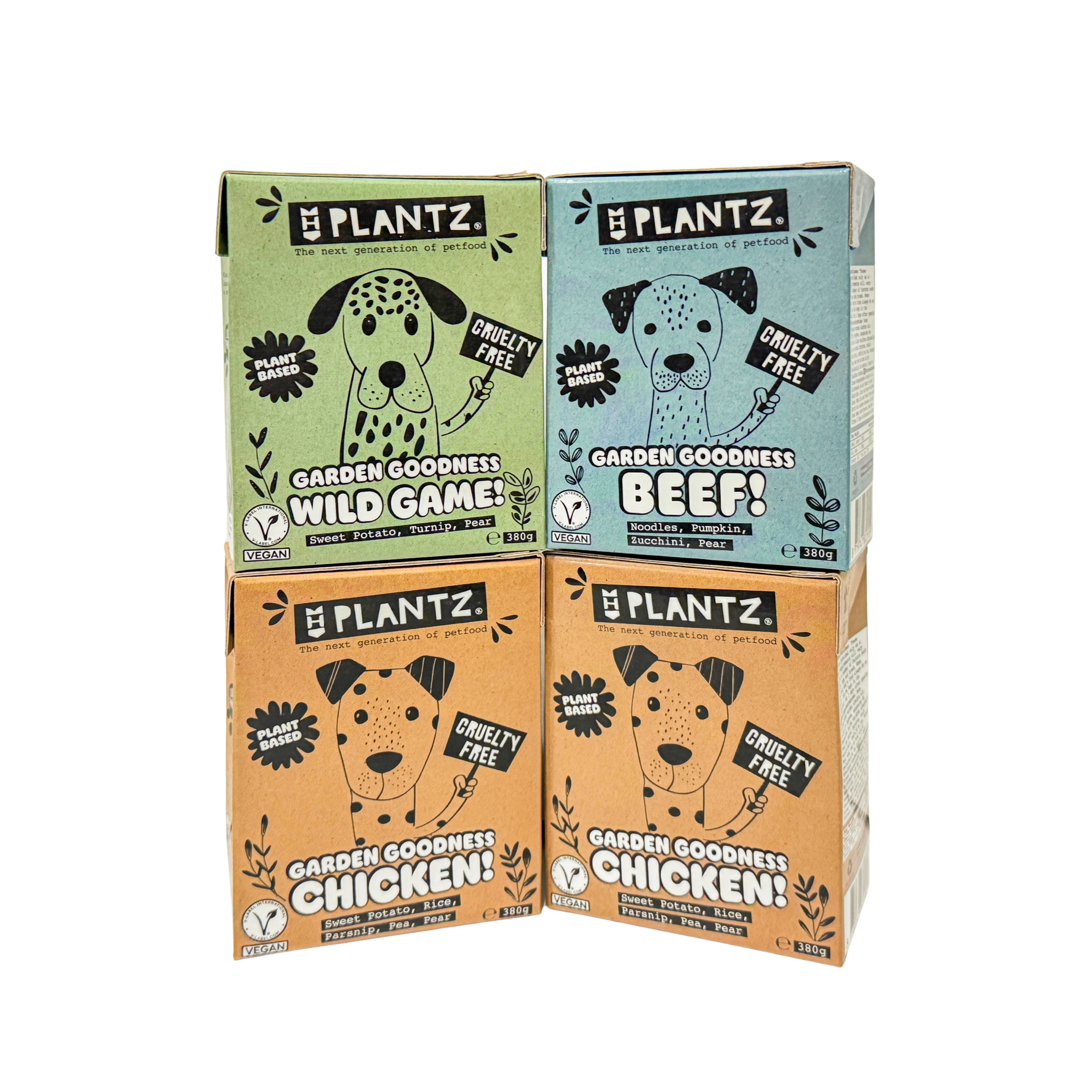 Assorted Case of Plantz Moist Food - 4-pack – Vecado USA Assorted Case of Plantz Moist Food - 4-pack – Vecado USA