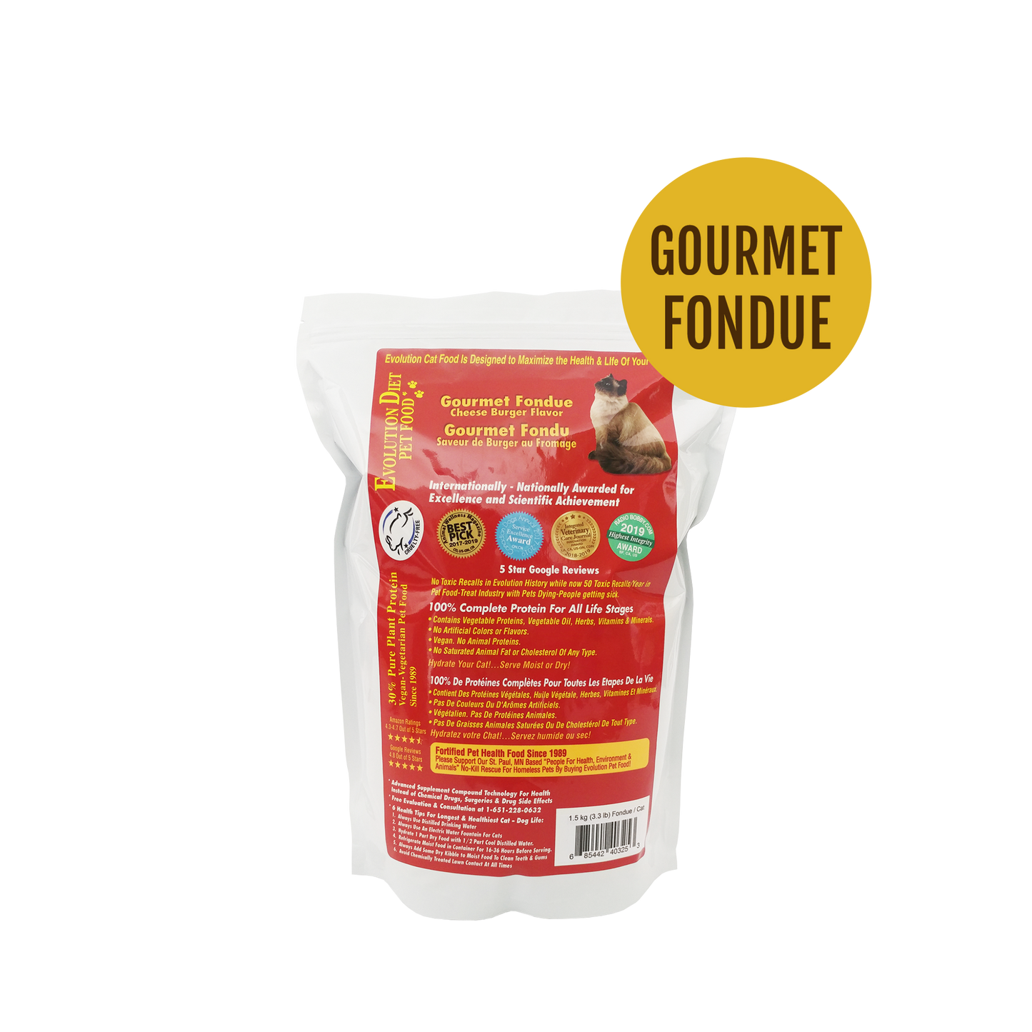 Evolution Diet Gourmet Fondue Cat