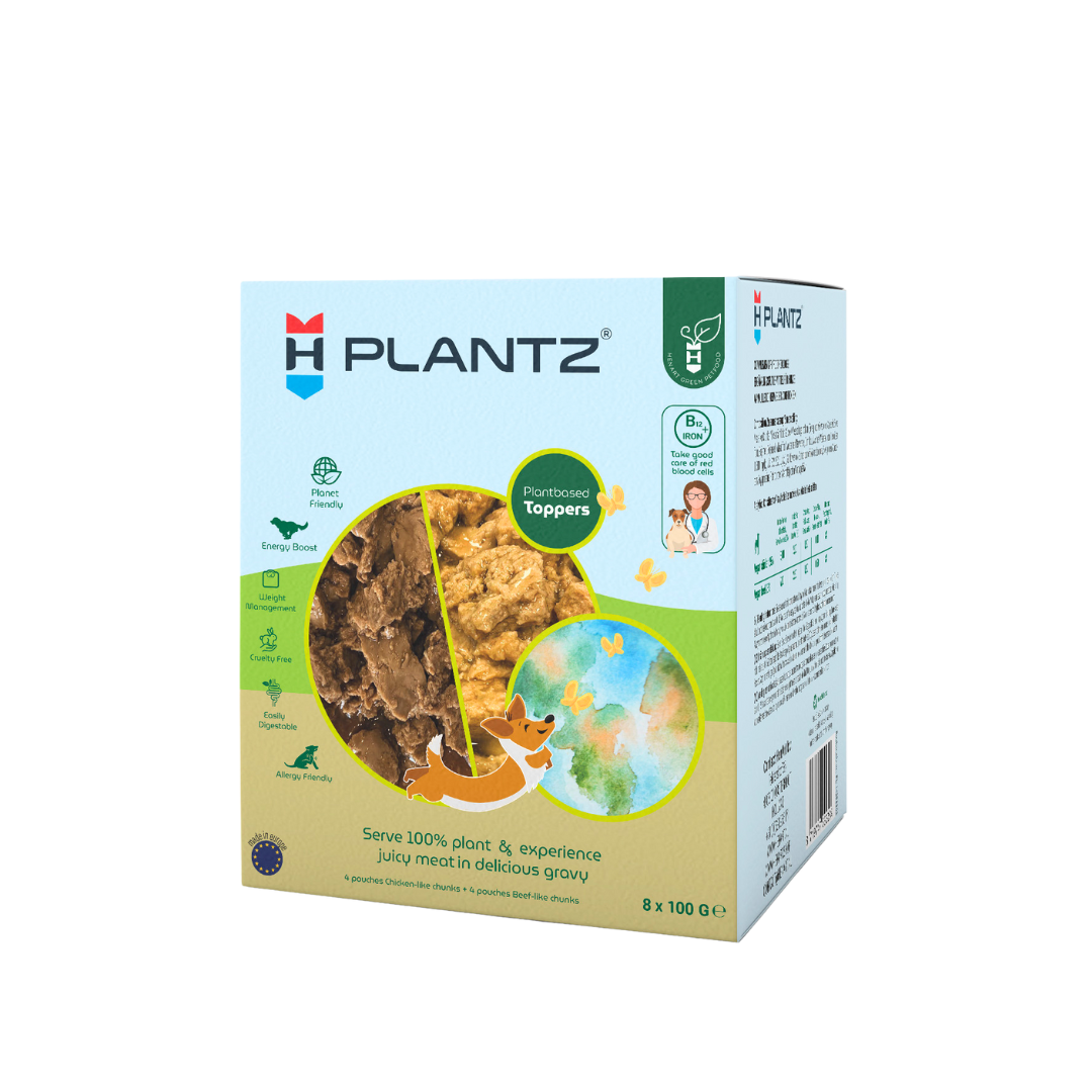Vegan Meat-Like Toppers by Plantz - 8-pack