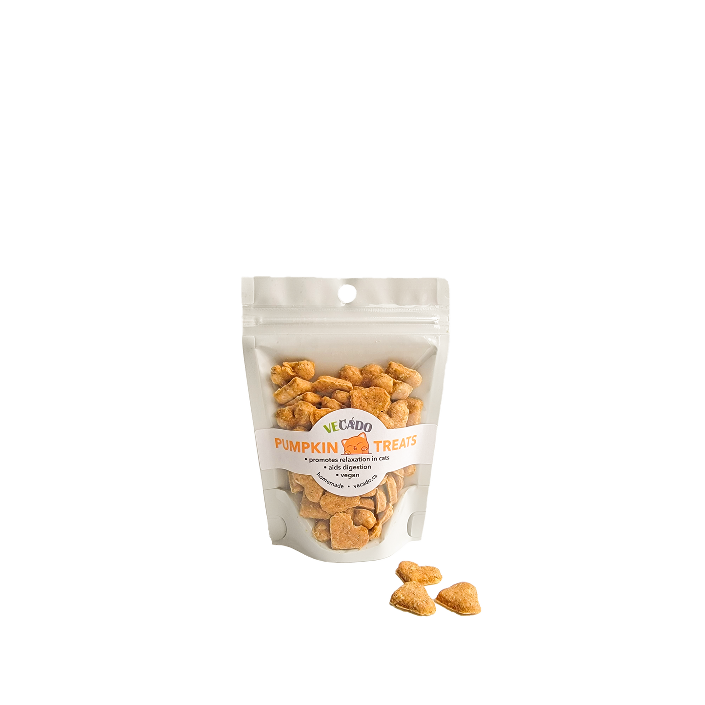 Vecado Pumpkin Cat Treats