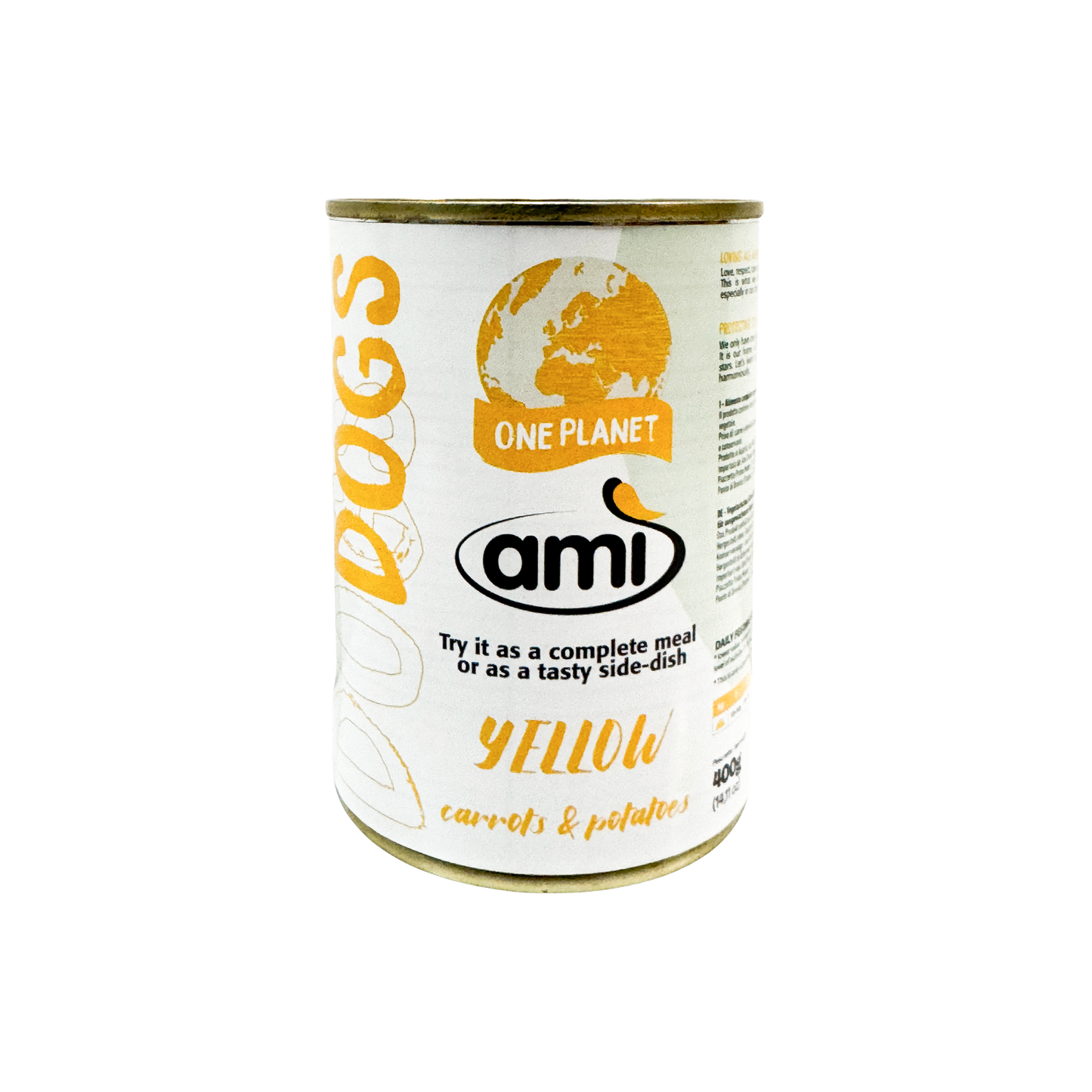 Ami Dog Wet Food ~ Carrots & Potatoes (Yellow)
