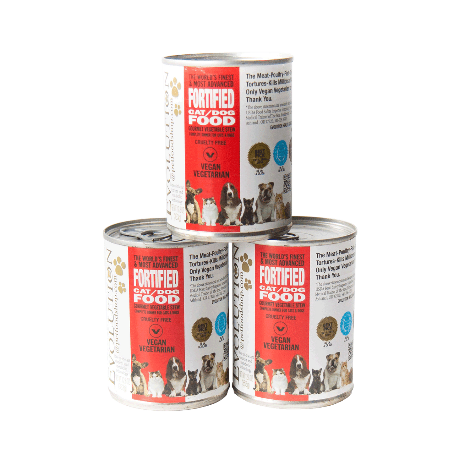 Gourmet Vegetable Stew Cat & Dog Moist Food - 12-pack