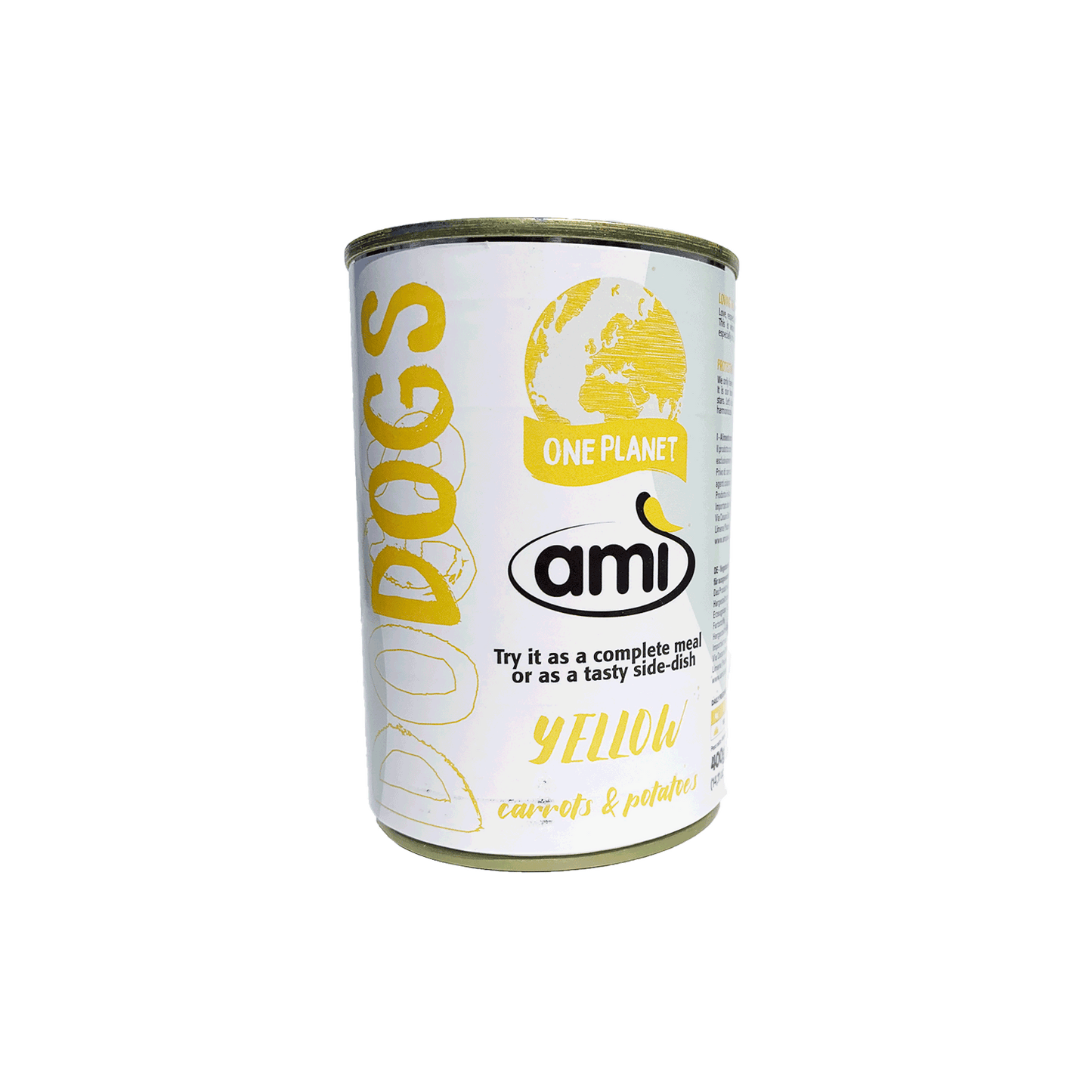 Ami Dog Wet Food ~ Carrots & Potatoes (Yellow)