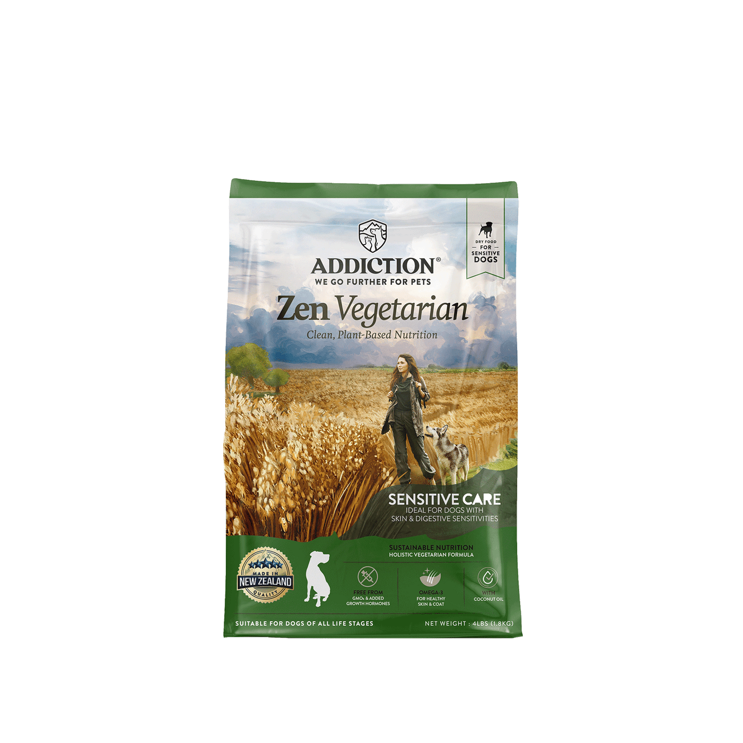 Zen Vegetarian Adult Dog and Puppy Food