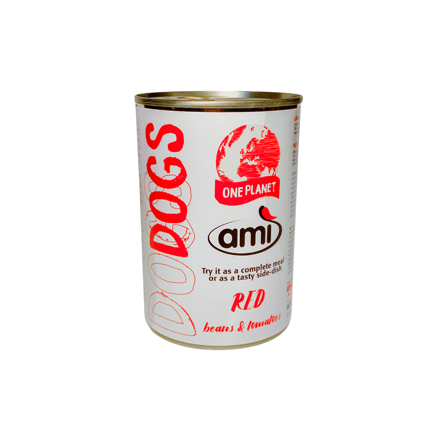 Ami Dog Wet Food ~ Beans & Tomatoes (Red)