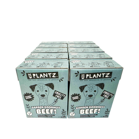 Plantz Vegan Beef-Like Moist Food - 10-pack