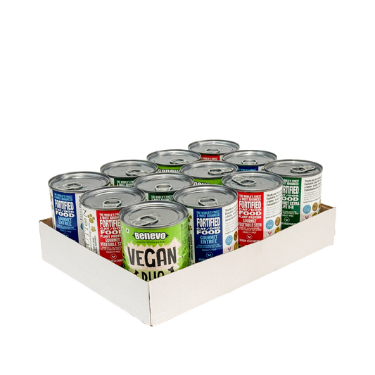 Assorted Vegan Cans for Cats - 12-pack
