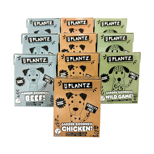 Assorted Case of Plantz Moist Food - 10-pack