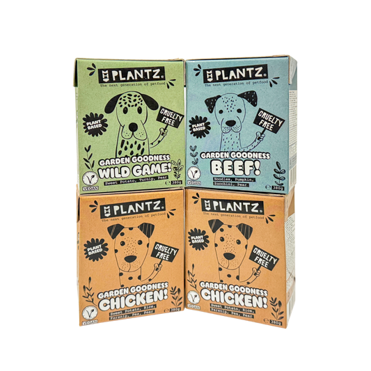 Assorted Case of Plantz Moist Food - 4-pack