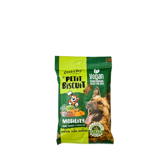 Grain-Free Mobility Biscuits with Turmeric and Alfalfa by Little Chef