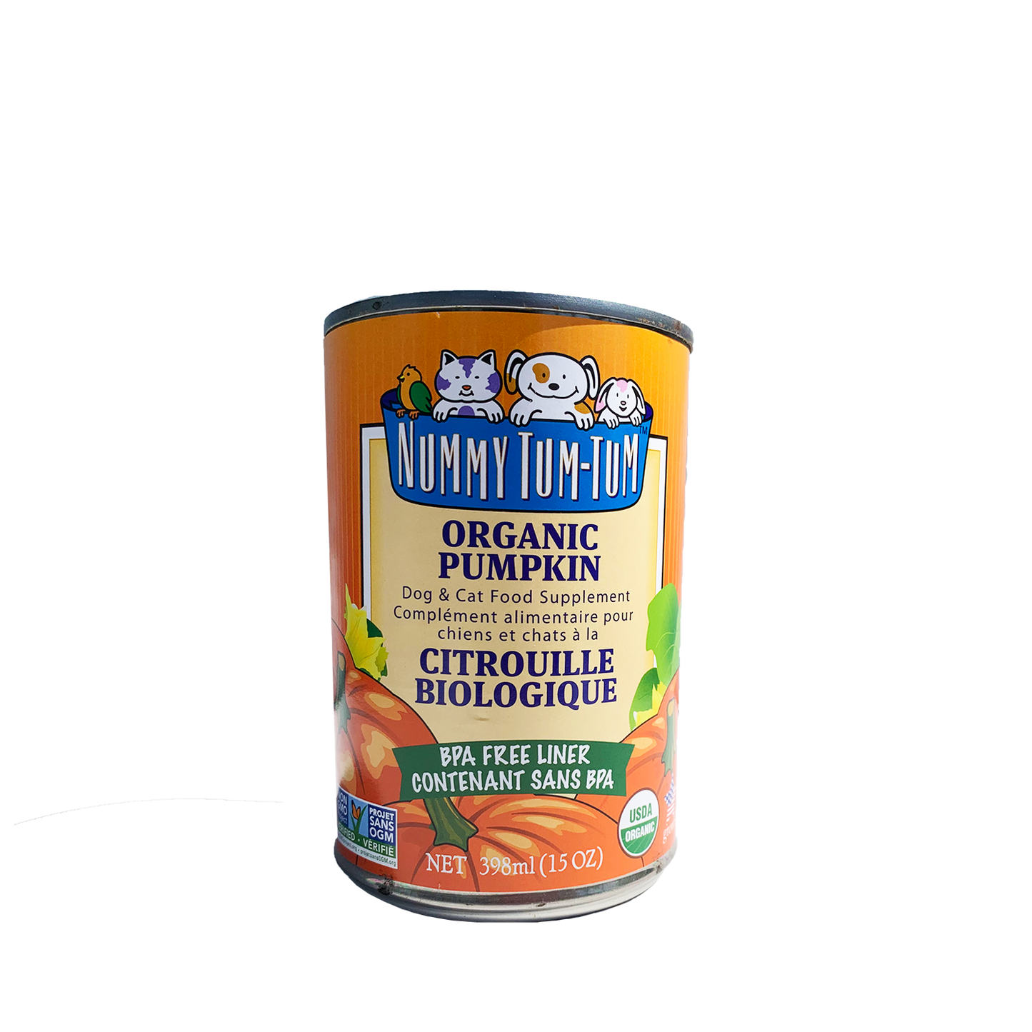 Nummy Tum Tum Wet Food for Dogs and Cats ~ Organic Pumpkin