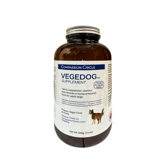 VegeDog Plant-Based Nutritional Supplement for Dogs