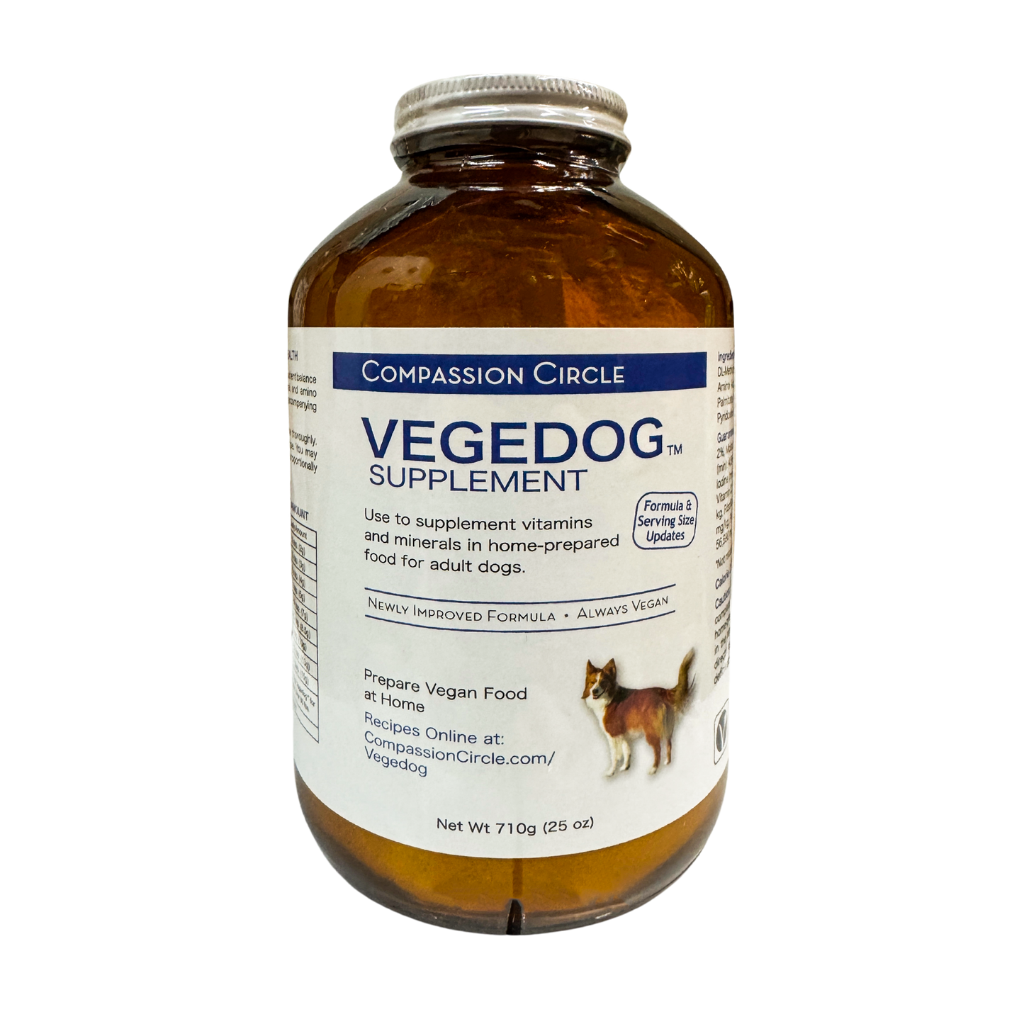 VegeDog Plant-Based Nutritional Supplement for Dogs