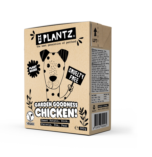 Plantz Vegan Chicken-Like Moist Food - 380 g